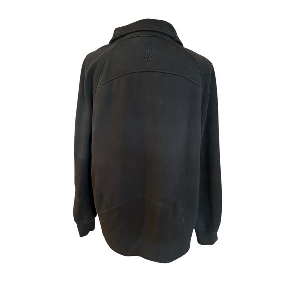 Lululemon Black Full-Zip Jacket Size M/L AthleisureStyle Streetwear Activewear - Picture 2 of 7